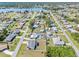 Neighborhood aerial view featuring convenient lake access and local amenities at 530 Lakemont Nw Ave, Port Charlotte, FL 33952