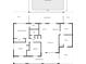 Floor plan showcasing the layout of the house with open concept and swimming pool at 530 Lakemont Nw Ave, Port Charlotte, FL 33952