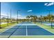 Well-maintained pickleball courts with lush surroundings, perfect for recreational play and exercise at 7049 Waterford Pkwy, Punta Gorda, FL 33950