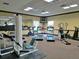 Community gym with treadmills, elliptical machines and weightlifting machines at 255 West End Dr # 1302, Punta Gorda, FL 33950