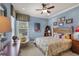 Relaxing bedroom with neutral color palette and decorative accents at 2639 Hobblebrush Dr, North Port, FL 34289