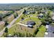 Real estate photograph of a residential home with a private detached garage in a scenic rural town at 3714 Gulfbreeze Ln, Punta Gorda, FL 33950