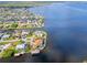 Waterfront homes on a canal with boat docks and easy access to the wide open bay waters at 5196 Early Ter, Port Charlotte, FL 33981