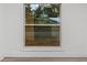 Window captures a view of the front lawn and neighborhood at 9505 Delray Dr, New Port Richey, FL 34654