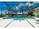 Beautiful screened pool surrounded by lush landscaping, offering a private and tranquil outdoor retreat at 1453 Wren Ct, Punta Gorda, FL 33950