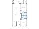 Detailed floor plan illustrating the layout of the property, including the placement of rooms and dimensions at 150 Harborside Ave # 122, Punta Gorda, FL 33950