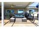 Outdoor patio with fire table, seating area and BBQ grill at 19179 Aviation Ct, Port Charlotte, FL 33948