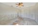 Bedroom features ceiling fan, closet with sliding doors and natural light at 3615 Sleepy Hollow Ln, Punta Gorda, FL 33950