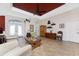 Inviting living room featuring stylish furnishings, bright lighting, and an open layout perfect for entertaining at 1217 Bobwhite Court, Punta Gorda, FL 33950