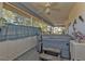 An enclosed patio featuring a jacuzzi, offering a relaxing and private outdoor experience at 25202 Chiclayo Ave, Punta Gorda, FL 33983