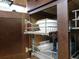 Roll-out shelving within a kitchen cabinet at 2822 Logsdon St, North Port, FL 34287