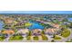 Aerial view of luxurious waterfront homes and canals in an upscale neighborhood at 3321 Tripoli Blvd, Punta Gorda, FL 33950