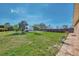 Large backyard with privacy fence and room for boat storage at 8230 Agate St, Port Charlotte, FL 33981