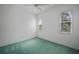 Bright bedroom featuring a ceiling fan and lots of natural lighting at 3487 Cabaret St, Port Charlotte, FL 33948