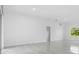 Open living room with lots of light featuring tile floors and recessed lighting at 5366 Dunsmuir Rd, North Port, FL 34288