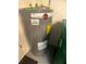 Classic Series Rheem professional water heater shows labels and warnings at 6170 David Blvd, Port Charlotte, FL 33981