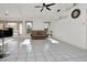 Spacious living room with tile flooring and lots of natural light at 256 Coblentz St, Port Charlotte, FL 33954
