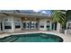 Large pool with plenty of patio space for entertaining at 443 Madrid Blvd, Punta Gorda, FL 33950