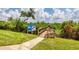 Community boardwalk leading to a waterfront mangrove preserve at 1375 Beach Rd # 210, Englewood, FL 34223