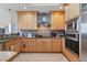 Well-equipped kitchen boasting stainless steel appliances at 1375 Beach Rd # 210, Englewood, FL 34223