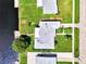 Aerial view of single Gathering home and yard at 544 Lindley Ter, Port Charlotte, FL 33952