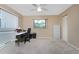 Home office with a desk, chair, and file cabinet at 7293 Spinnaker Blvd, Englewood, FL 34224