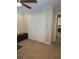 Spacious bedroom closet with double doors and neutral tones at 881 Bayshore Dr, Englewood, FL 34223