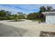 Circular driveway leading to the house at 881 Bayshore Dr, Englewood, FL 34223