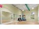 Fitness studio with mirrors and exercise equipment at 1384 Backspin Dr, Englewood, FL 34223