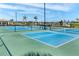 Two pickleball courts with nets and fencing at 13092 Rinella St, Venice, FL 34293