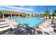 Resort-style pool with plenty of lounge chairs at 13092 Rinella St, Venice, FL 34293