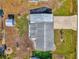 Overhead view showcasing home and yard at 105 Crestview Dr, Englewood, FL 34223