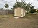 Small yard with storage shed at 21242 Glendale Ave, Port Charlotte, FL 33952