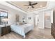 Comfortable bedroom with a queen-size bed and view at 15576 Aldama Cir, Port Charlotte, FL 33981