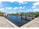 Convenient boat dock with lift and spacious walkway at 15576 Aldama Cir, Port Charlotte, FL 33981