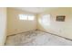 Simple bedroom with new flooring needed at 446 Court St, Englewood, FL 34223