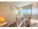 Hallway with wood floors leading down the stairs to the living room below at 2255 N Beach Rd # 9, Englewood, FL 34223
