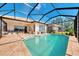 Relaxing pool and screened enclosure at 3238 Osprey Ln, Port Charlotte, FL 33953
