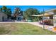 Backyard with patio, fire pit, and hot tub at 445 Stewart St, Englewood, FL 34223