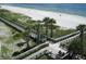 Elevated boardwalk path offering beach access and scenic views at 445 Stewart St, Englewood, FL 34223