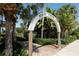 Entrance to the Venice Fishing Pier with palm trees at 5826 Harrison Rd, Venice, FL 34293