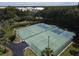 Well-maintained tennis and pickleball courts at 11000 Placida Rd # 1603, Placida, FL 33946