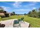 Relaxing patio overlooking a pond at 13241 Creekside Ln, Port Charlotte, FL 33953