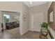 Open entryway looking towards living room and hallway at 13241 Creekside Ln, Port Charlotte, FL 33953