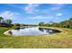 Tranquil pond view in a residential area at 13241 Creekside Ln, Port Charlotte, FL 33953