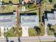 Aerial lot view of the property, showing its size and shape at 537 Shamrock Blvd, Venice, FL 34293