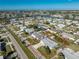 Aerial view showing house location and neighborhood at 537 Shamrock Blvd, Venice, FL 34293