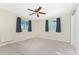 Simple bedroom with neutral decor and ample floor space at 537 Shamrock Blvd, Venice, FL 34293