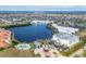 Wide aerial showcasing waterfront community and homes at 2001 Bal Harbor Blvd # 2203, Punta Gorda, FL 33950