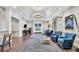 Elegant clubhouse lobby with comfortable seating and modern decor at 26812 Pavin Dr, Englewood, FL 34223